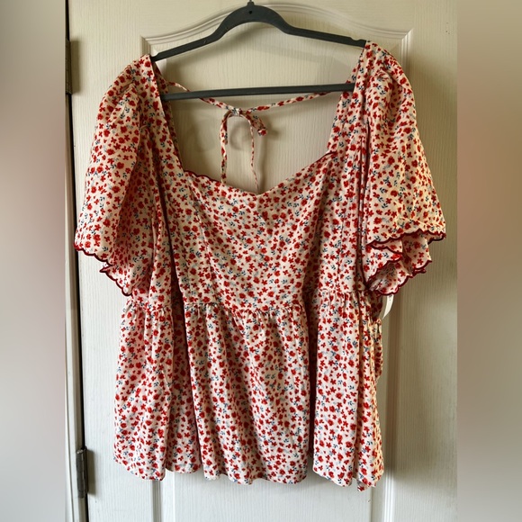 Old Navy 4X Floral Top - Picture 1 of 8